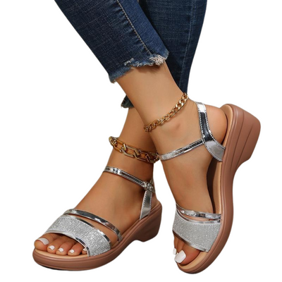 Barfusschweiz® - Neu Offene Keilsandalen für Frauen