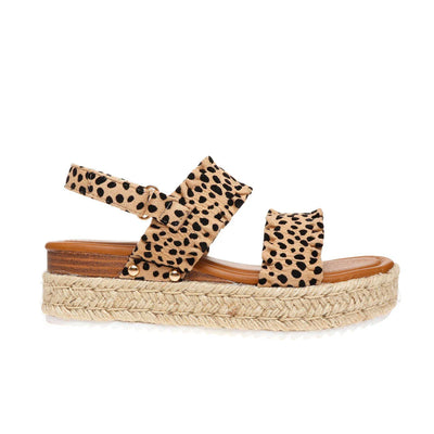 Barfusschweiz® - Espadrille Wedge Tan