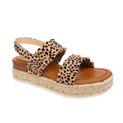 Barfusschweiz® - Espadrille Wedge Tan