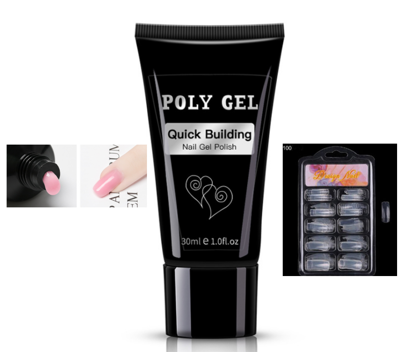 FEMZI - Kit polygel de ongles individuels