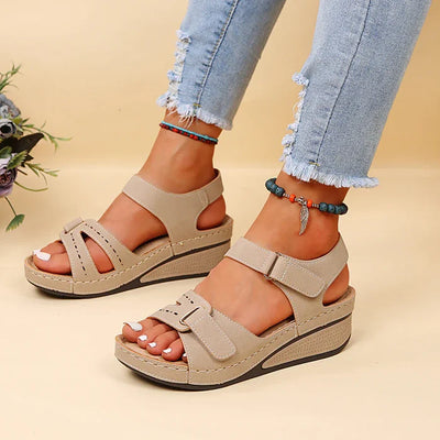 Barfusschweiz® - Römersandalen mit Klettverschluss