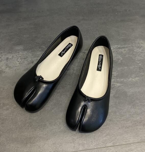 Barfusschweiz® - Bequeme Flats aus Mikrofaserleder