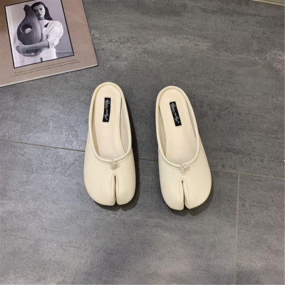 Barfusschweiz® - Bequeme Flats aus Mikrofaserleder