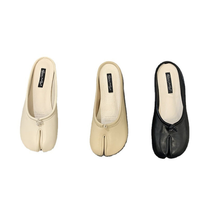 Barfusschweiz® - Bequeme Flats aus Mikrofaserleder