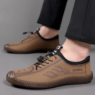 Barfusschweiz® - Herren Leder Freizeitschuhe