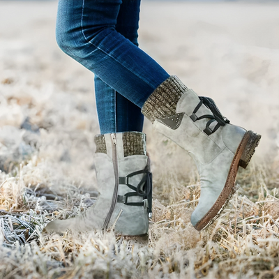 Barfusschweiz® - Winterstiefel mit mittlerer Wade