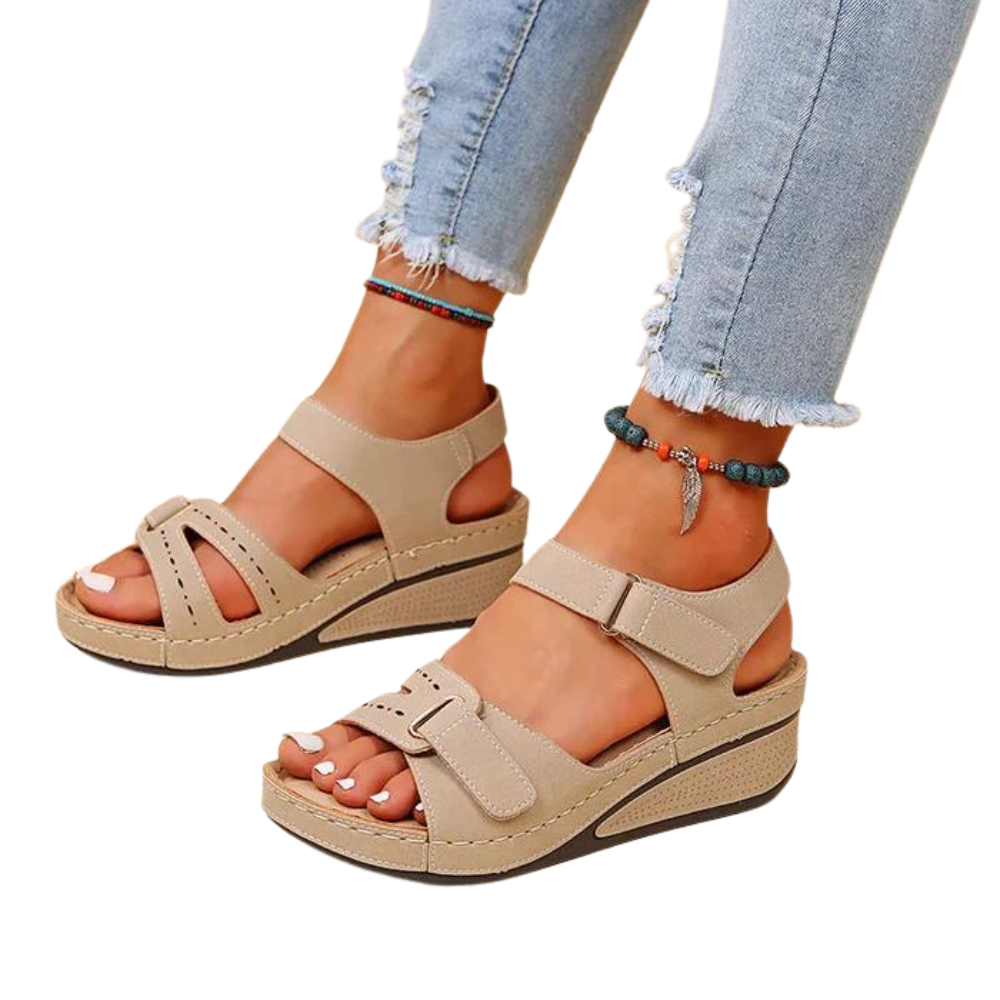 Barfusschweiz® - Römersandalen mit Klettverschluss