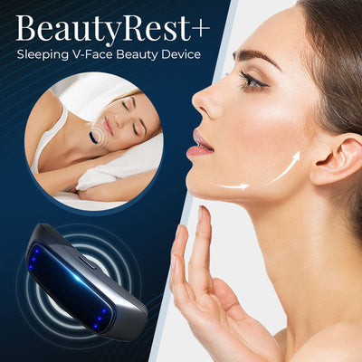 Beautyrest + dispositif de beauté en V-Face endormi