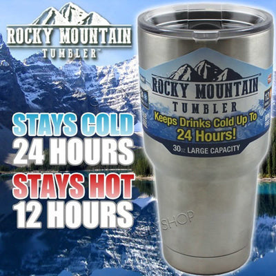 Rocky Mountain Vacuum Isulated Tobs BPA BPA Free Inoxyd Sailed Steel Thermal Flask tasse