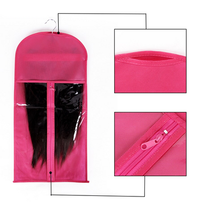 Glimpse® I Sac de rangement d'extension de cheveux portable