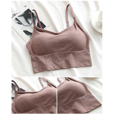 Bralette de soutien-gorge supérieur à tube sans fil avec rembourrage amovible