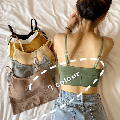 Bralette de soutien-gorge supérieur à tube sans fil avec rembourrage amovible