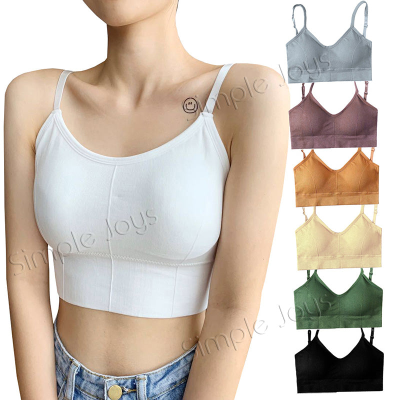 Bralette de soutien-gorge supérieur à tube sans fil avec rembourrage amovible