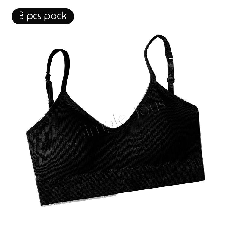 Bralette de soutien-gorge supérieur à tube sans fil avec rembourrage amovible