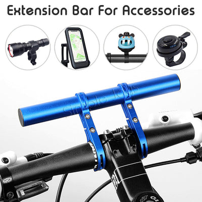 Support de barre d'extension d'extension de guidon à vélo pour accessoires de vélo