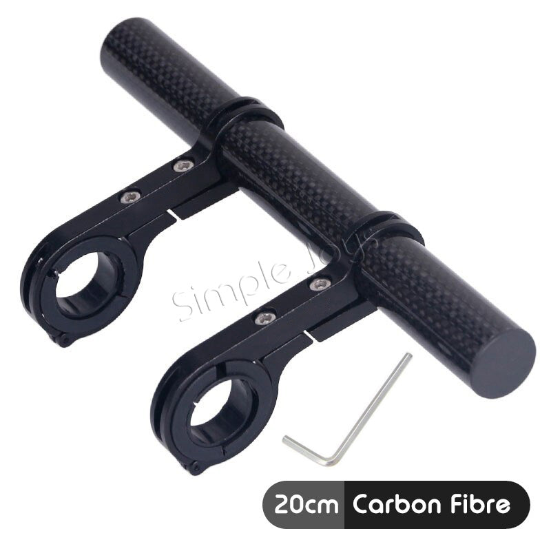 Support de barre d'extension d'extension de guidon à vélo pour accessoires de vélo