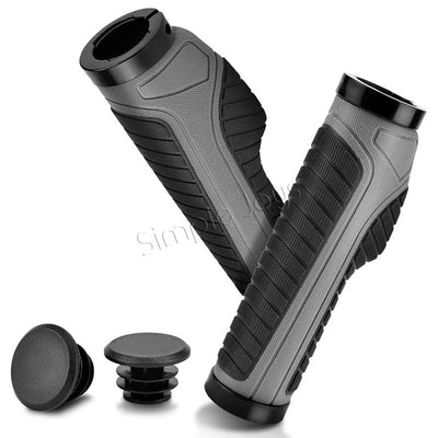 Grip de guidon ergonomique Grip sans glissement pour vélo en caoutchouc TPR