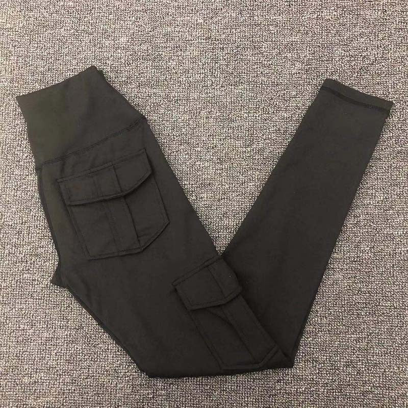 Leggings de fret avec une taille élevée