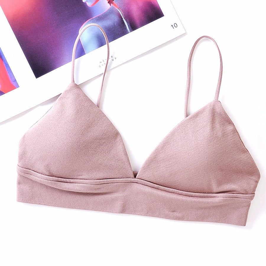 Bralette sans fil minimale