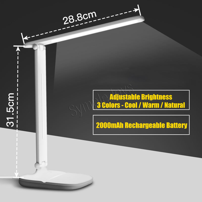 LED LED DIMMABLE DIMMABLE TABLE DE CHAMP DE TABLEAUX ÉTUDE ALIMENTABLE / TRAVAIL / LECTURE LECTRE CHEE CASE CARRET SHIELD