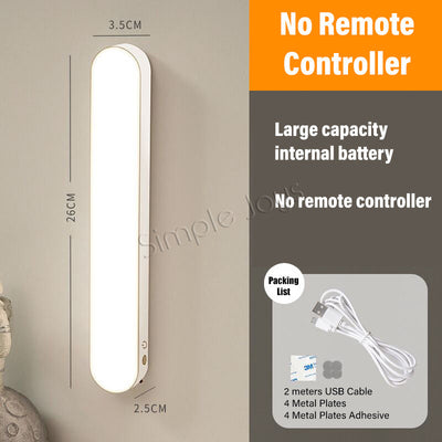 Télécommande de lampe à étude LED à télécommande Lumière de nuit avec base magnétique