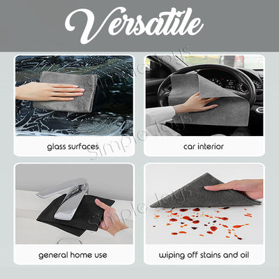 Tissu de nettoyage magique réutilisable Streak sans lingette tout usage pour la voiture de cuisine