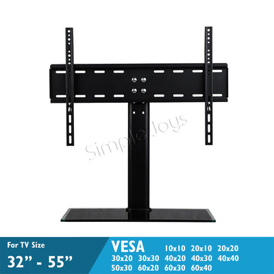 TV stand Universal Mur Mount sur la table ou la console pour 26-65 pouces Vesa