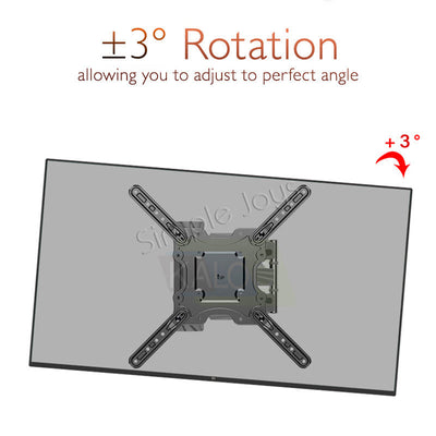 Full Motion Swivel TV Wall Mount Bracket For 32-55 Inch