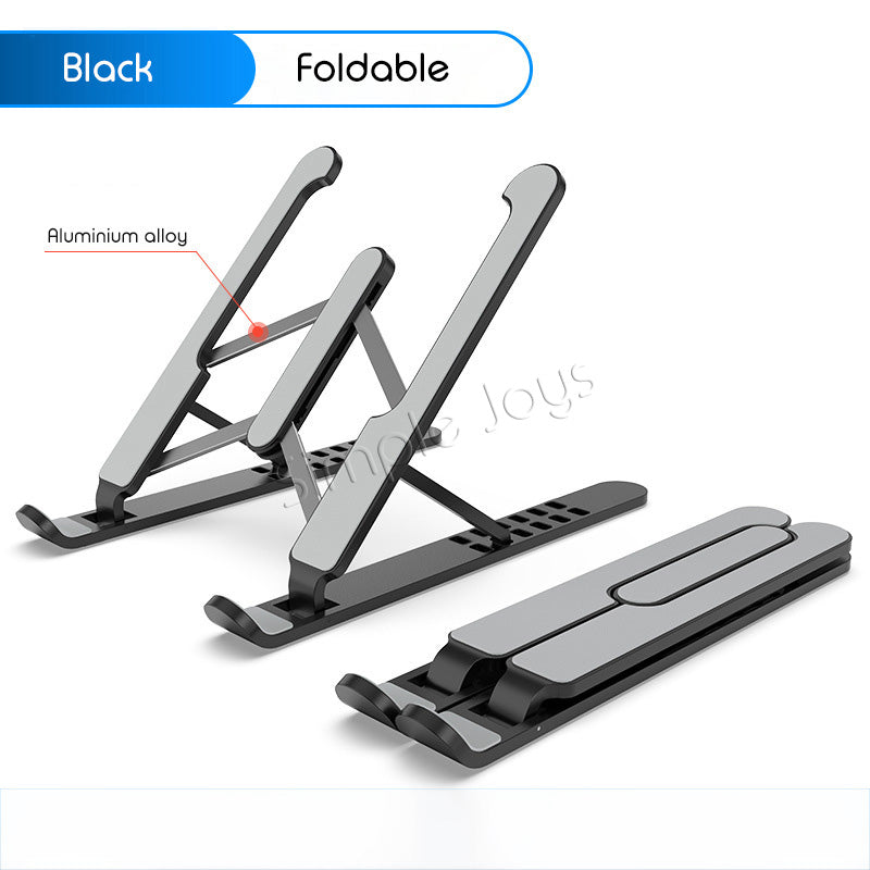 Riser du support d'ordinateur portable pliable et portable