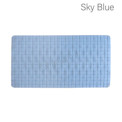 Non-slip Shower Mat Bathroom Mat with Suction Cups and Drain Holes Anti-slip Bathtub Mat