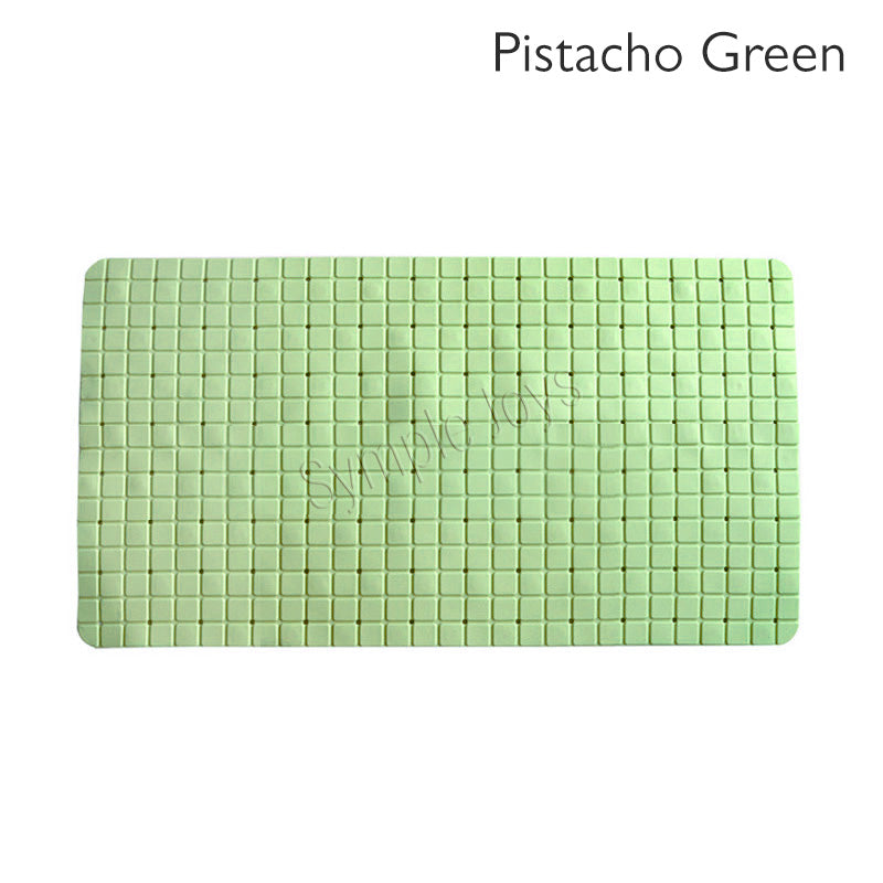 Non-slip Shower Mat Bathroom Mat with Suction Cups and Drain Holes Anti-slip Bathtub Mat