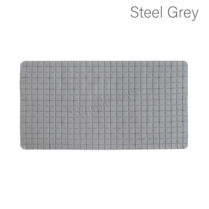 Non-slip Shower Mat Bathroom Mat with Suction Cups and Drain Holes Anti-slip Bathtub Mat