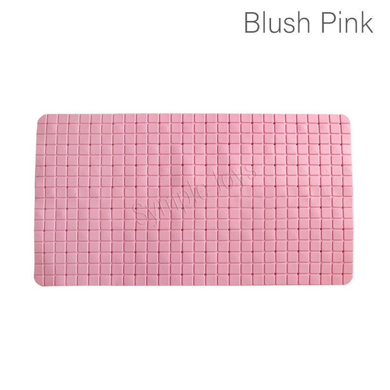 Non-slip Shower Mat Bathroom Mat with Suction Cups and Drain Holes Anti-slip Bathtub Mat