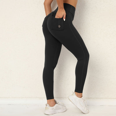 Leggings en lycra femmes hautes taille