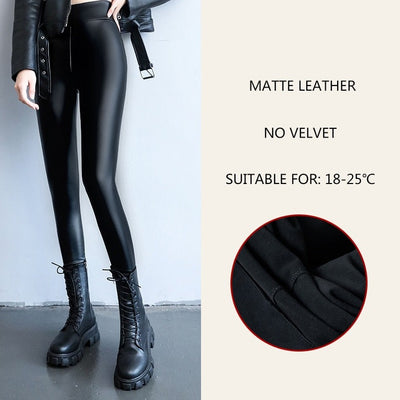 Legging en cuir de mode d'été