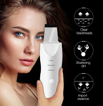 Glimpse Ultrasonic Skin épurateur | Spatule de visage 5 en 1