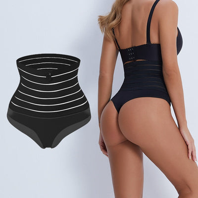 Ferme haute taille shaper string