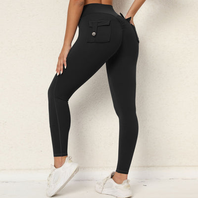 Leggings en lycra femmes hautes taille