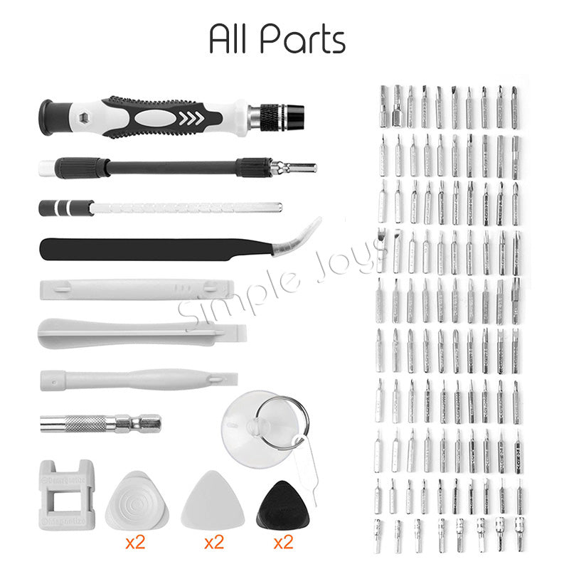 Sépreau de précision Définir 115 dans 1 Téléphone de téléphone portable Tite d'outils de bricolage pour l'ordinateur portable MacBook Glasses Réparation