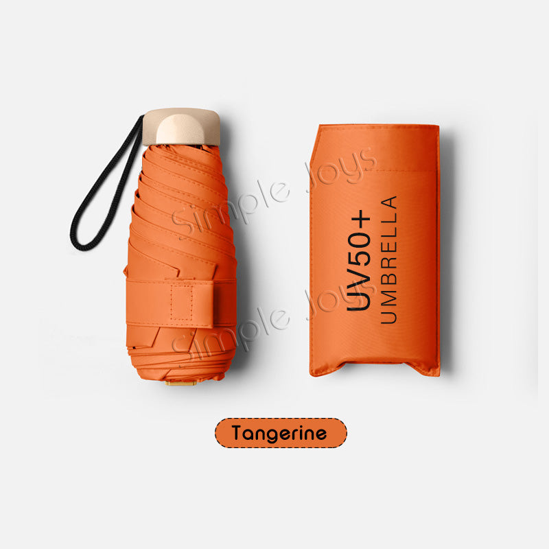 Protection anti-UV Parapluie léger pliable en taille compacte