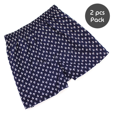 Sous-vêtements de lettre de boxeur tartan pour hommes [bundle 2pcs]