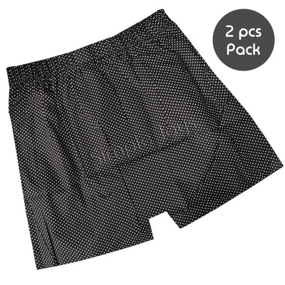 Sous-vêtements de lettre de boxeur tartan pour hommes [bundle 2pcs]