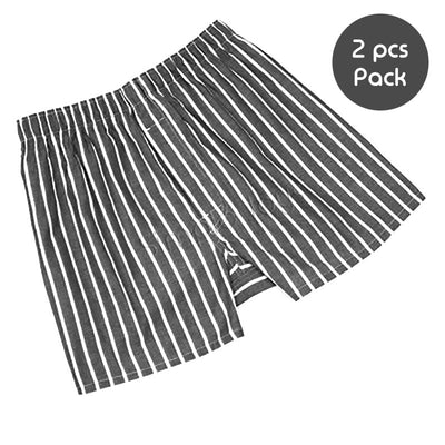 Sous-vêtements de lettre de boxeur tartan pour hommes [bundle 2pcs]