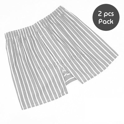 Sous-vêtements de lettre de boxeur tartan pour hommes [bundle 2pcs]