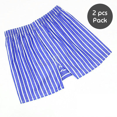 Sous-vêtements de lettre de boxeur tartan pour hommes [bundle 2pcs]