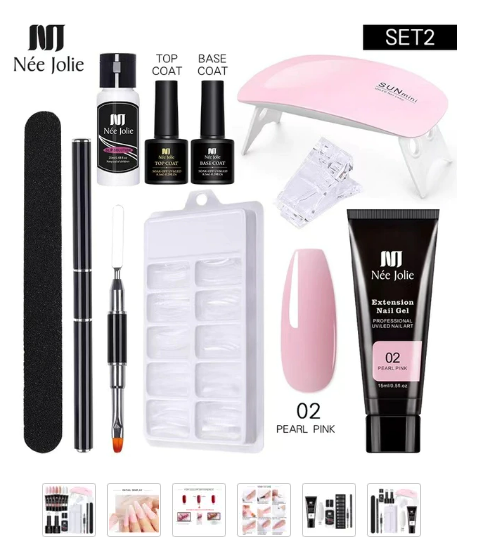 Née jolie ™ | Kit de ongles polygel