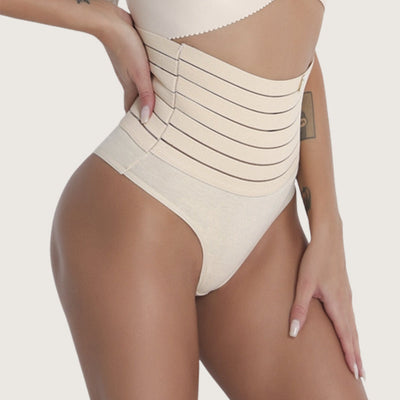 Ferme haute taille shaper string