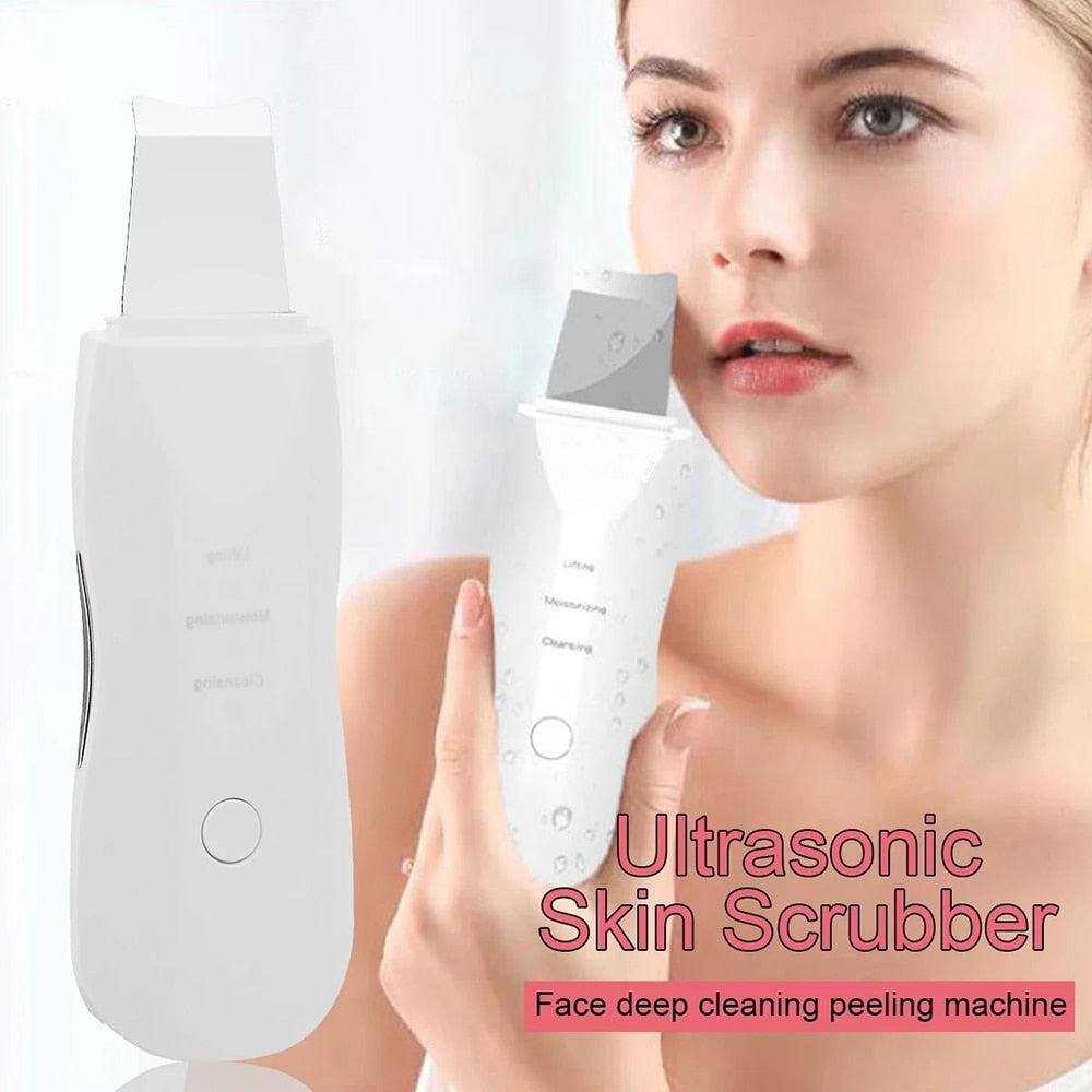 Glimpse Ultrasonic Skin épurateur | Spatule de visage 5 en 1