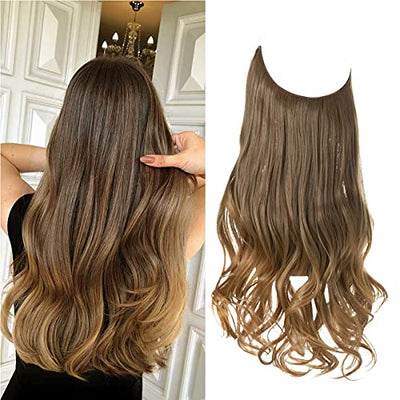 Gimpse ™ i Secret Hair Invisible Halo Hair Extensions