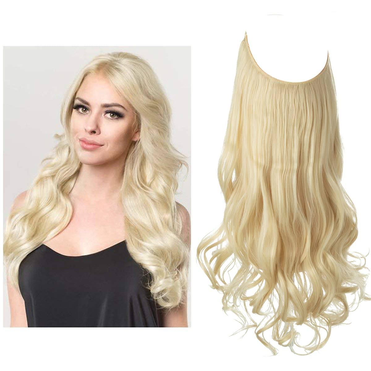 Gimpse ™ i Secret Hair Invisible Halo Hair Extensions